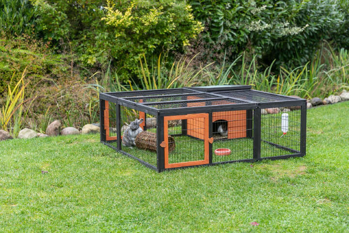 TRIXIE Freilaufgehege mit Abdeckung